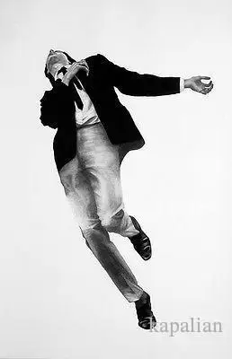 Плакат мужчины в городах плакат Роберта Лонго черно белый обезболивающий принт