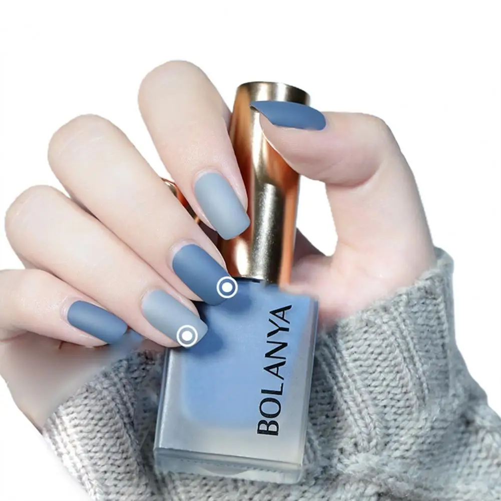 

10ml Frosted Surface Nail Polish Baking-Free Multiple Colors Glitter UV Matte Sequins Soak Off Varnish Gel for Manicure