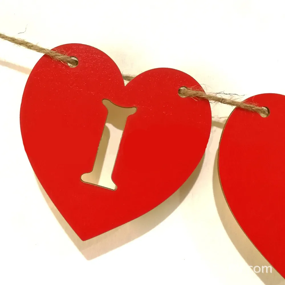 10 шт./компл. романтические европейские и американские деревянные Свадебные