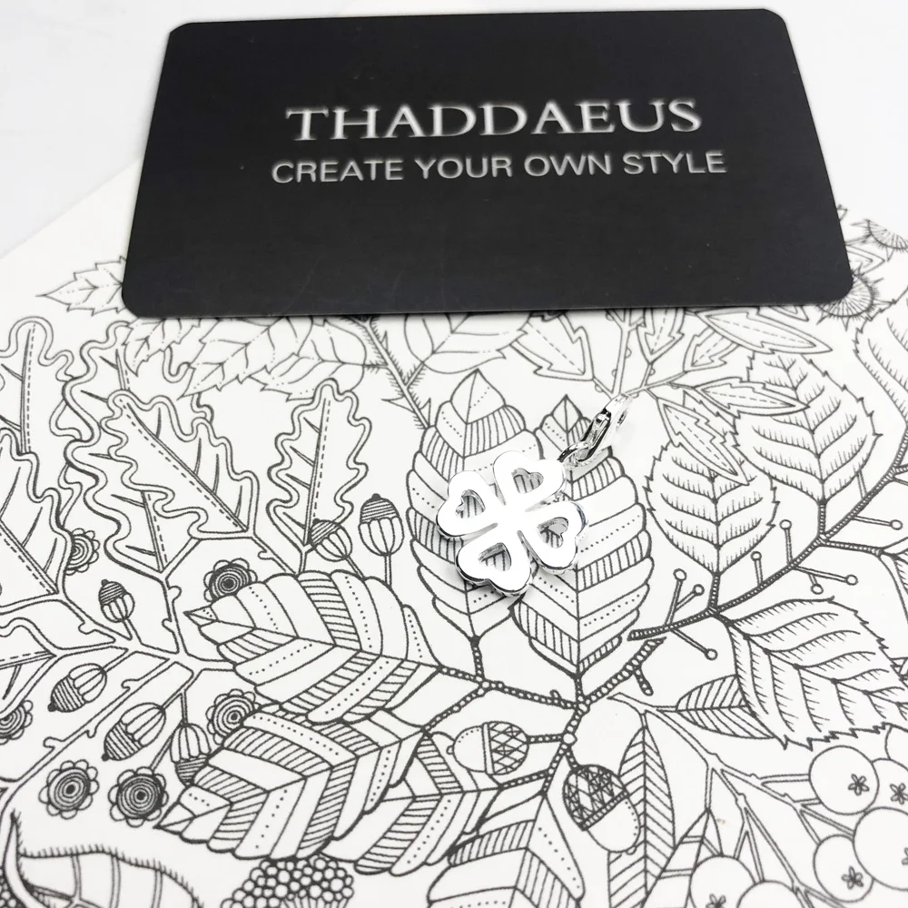 

Cloverleaf Heart Charm Pendant Fit Bracelet Necklace 2020 Spring Trendy Lucky Love 925 Silver Sterling Gift For Women Jewelry