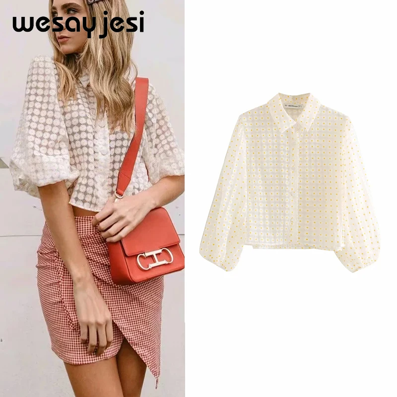 blusas mujer de moda английский стиль с длинным рукавом Пэчворк Turn-Down воротник кимоно блузки женские топы и блузки