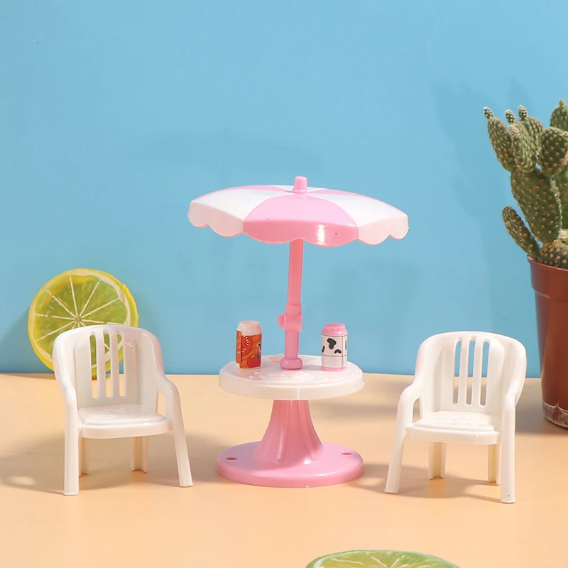 1 Set 1/12 Scale Plastic Beach Chair Kit for Dollhouse Miniature Furniture Deck Doll Kids Girls Toy Gift | Игрушки и хобби