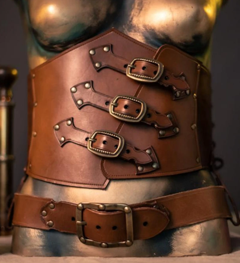 Ремень из искусственной кожи Женский модный винтажный эластичный широкий пояс с