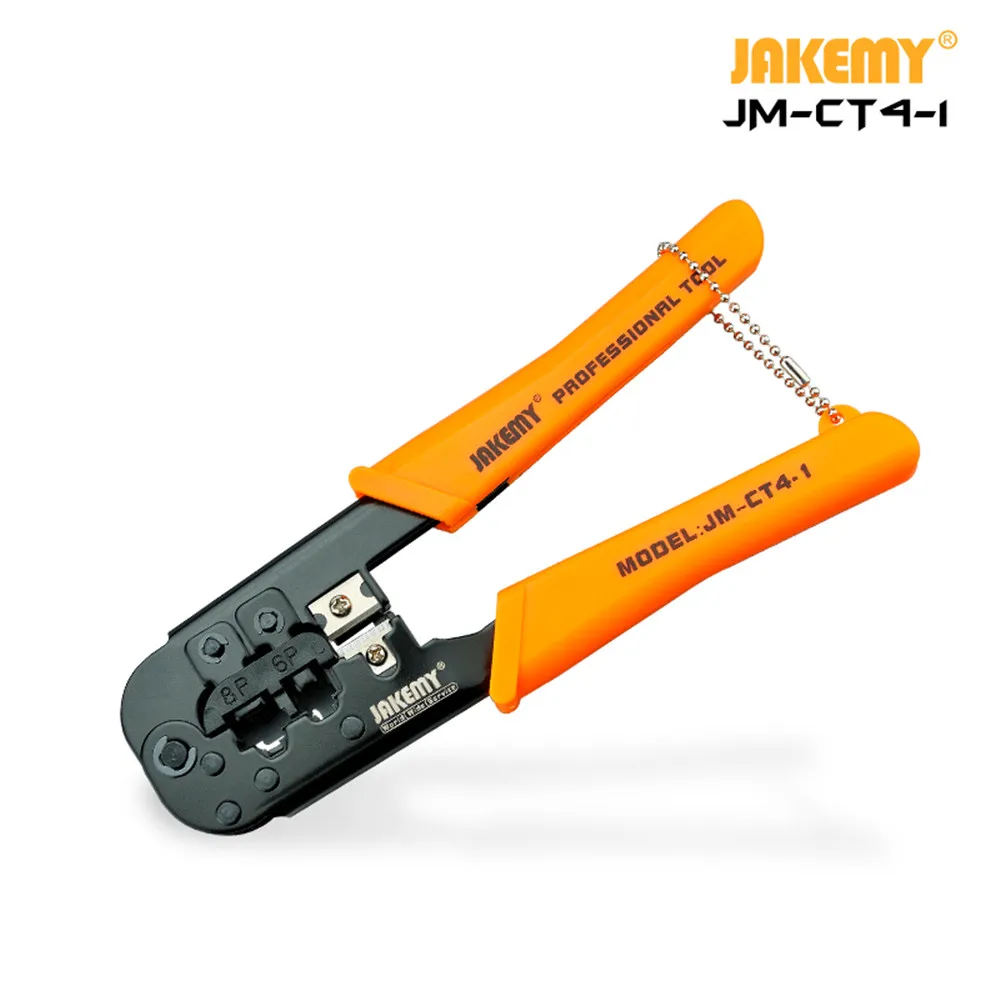 Обжимной инструмент портативный обжимной для сетевого кабеля Ethernet RJ45 RJ12 RJ11 Cat5 Cat6