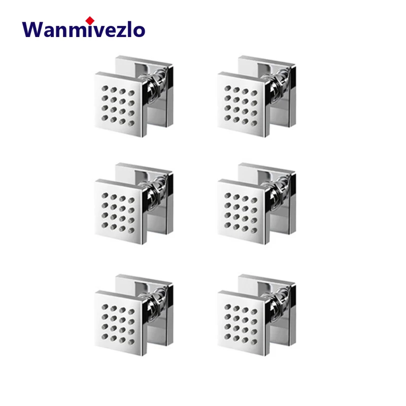 Wanmivezlo 6 шт. распылитель для душа и тела массажные распылители ванны спа