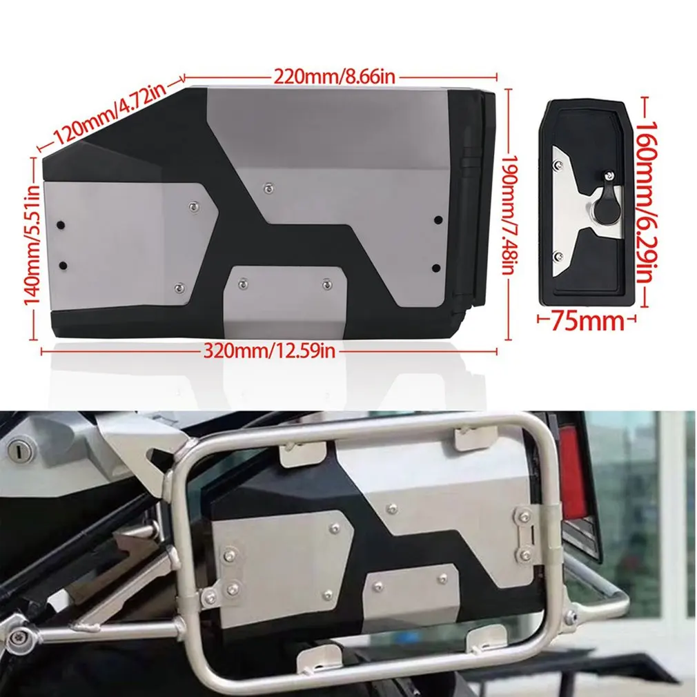 

Tool Box For R1250gs R1200gs Lc And Adv Adventure 2002 2008 2018 For R 1200 Gs Left Side Bracket Aluminum Box