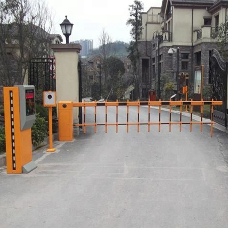 

Automatic parking gate barrier with Double fence boom,stop car system