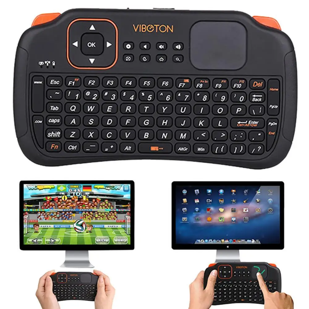 

2.4G Wireless Multimedia Gaming PC Smart TV Air Mouse Keyboard Remote Control