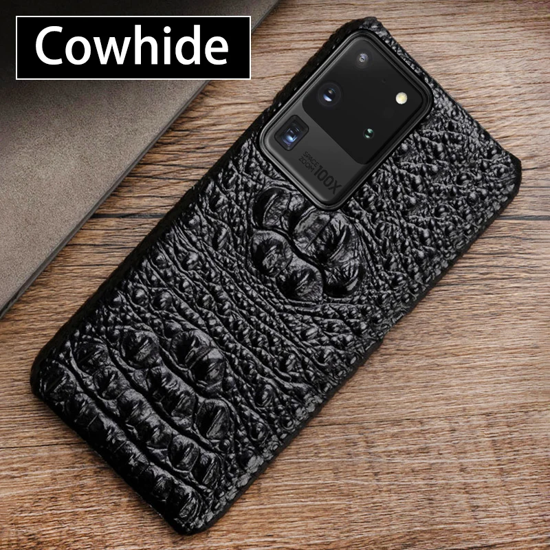 Чехол из натуральной кожи для Samsung Galaxy S21 S8 S9 s10e S10 Plus Note Ultra 8 10 plus чехол A50 A51 A70 A71