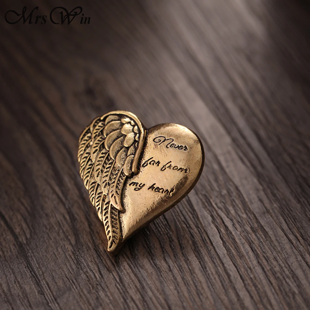 6 шт./лот новинка ювелирное изделие с кнопками ангельские крылья сердце 18 мм