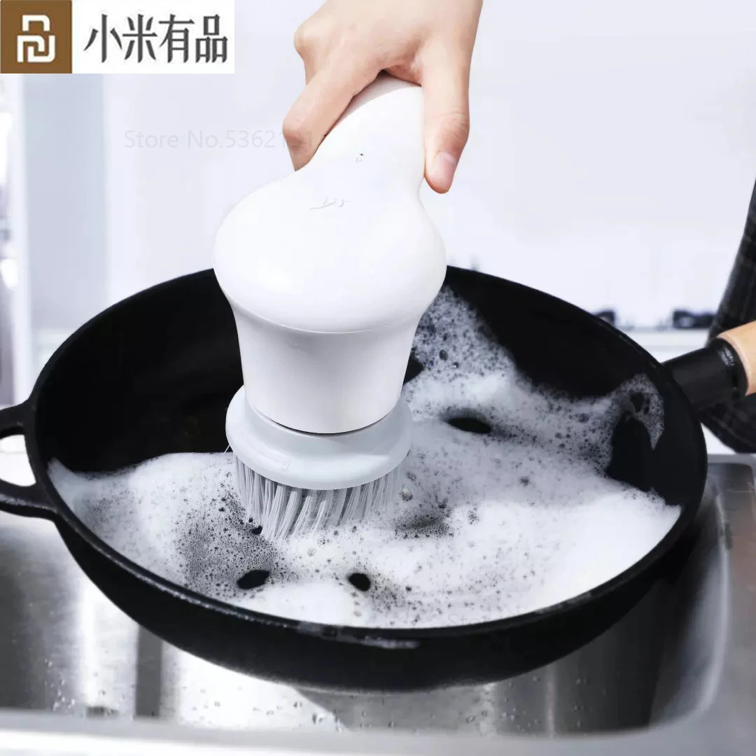 

Youpin Shunzao Hand Held Electric Cleaner Machine Strong Sweeping Oil Pollution Detachable Brush Head Washing For Home Kitchen