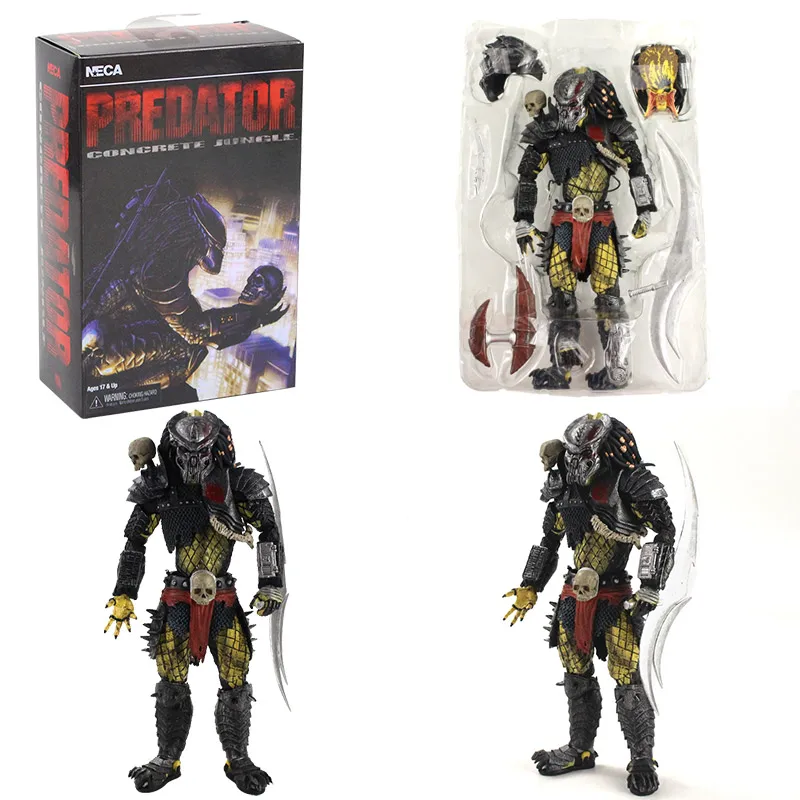 21 см NECA Хищник бетон джунгли ПВХ фигурка Коллекционная модель игрушки