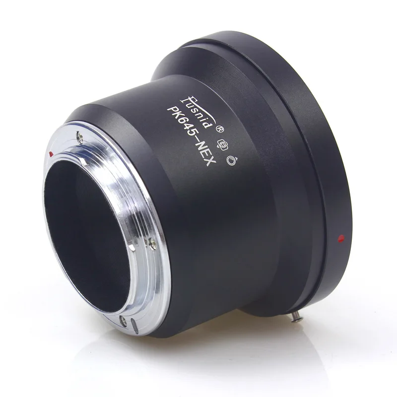 Переходник PK645-NEX для объектива Pentax 645 к креплению Sony E NEX-5R NEX-7 A7 A7S A7R A7II A6000 A6300 |