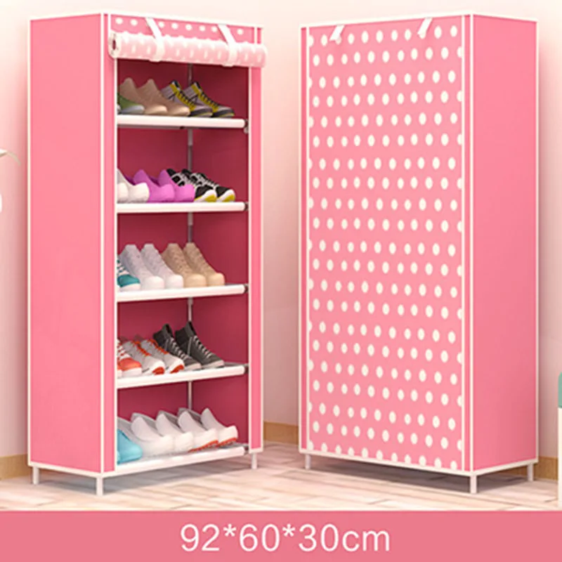 

New Simple Small Mini Shoe Shelf Dormitory Economical Household Doorway Narrow Multi-layer Bedroom Room Dustproof Shoe Rack