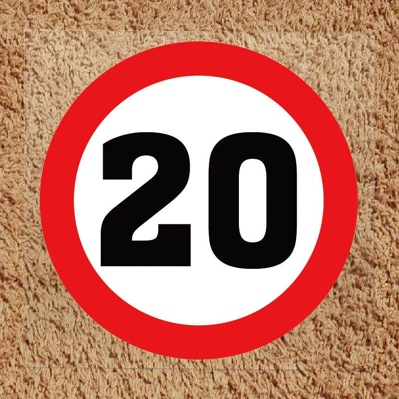 

Ограничение скорости 10, 20, 30, 40, 50, 60, 70 80, 90 км/ч, водонепроницаемые светоотражающие автомобильные наклейки
