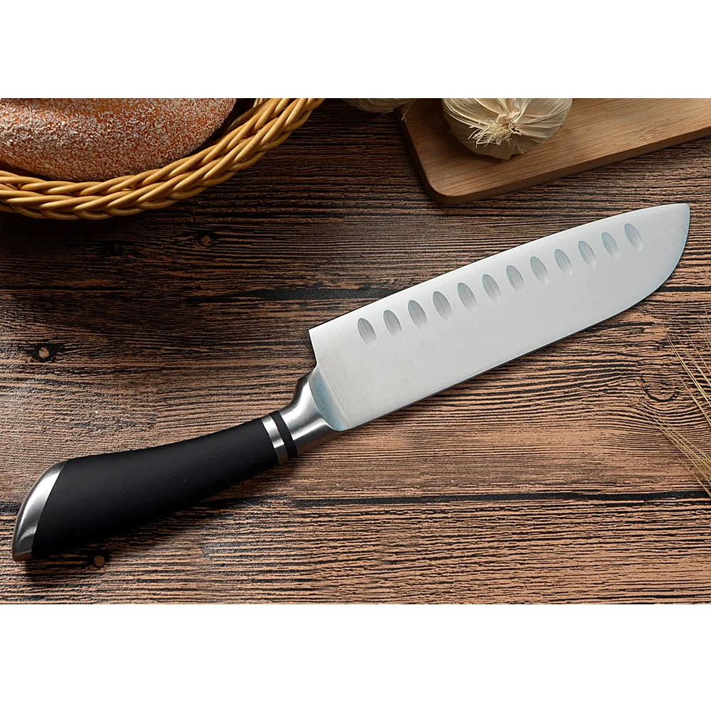 7-дюймовый кухонный нож шеф-повара из нержавеющей стали для приготовления пищи