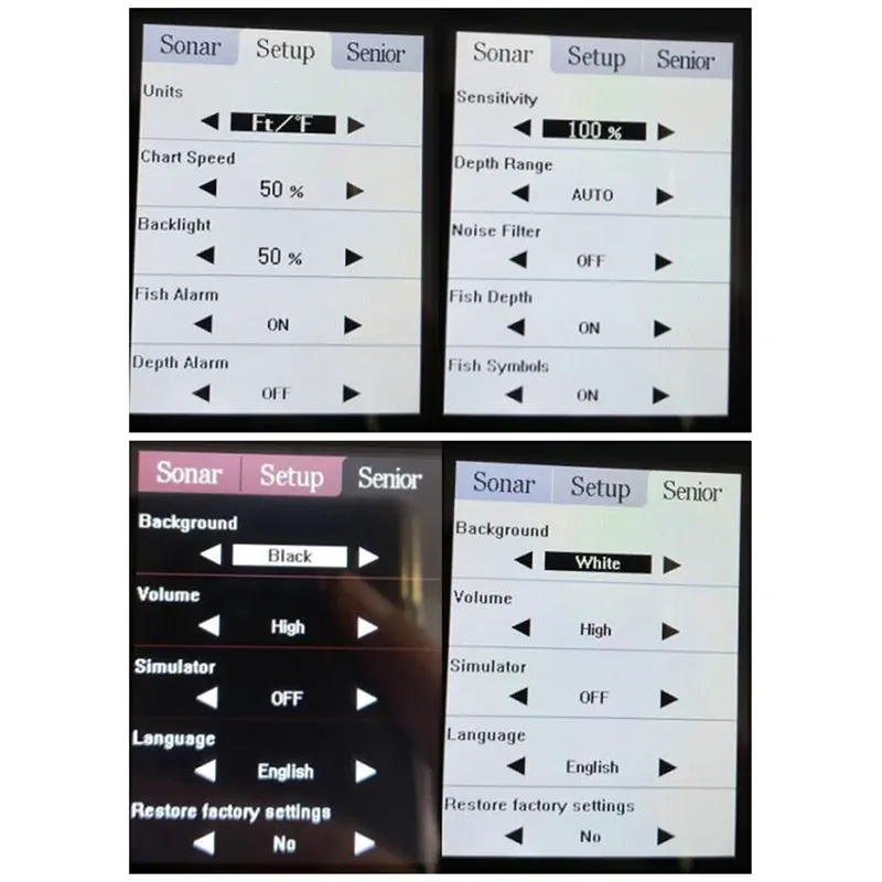Портативный Перезаряжаемый рыболокатор беспроводной гидролокатор датчик