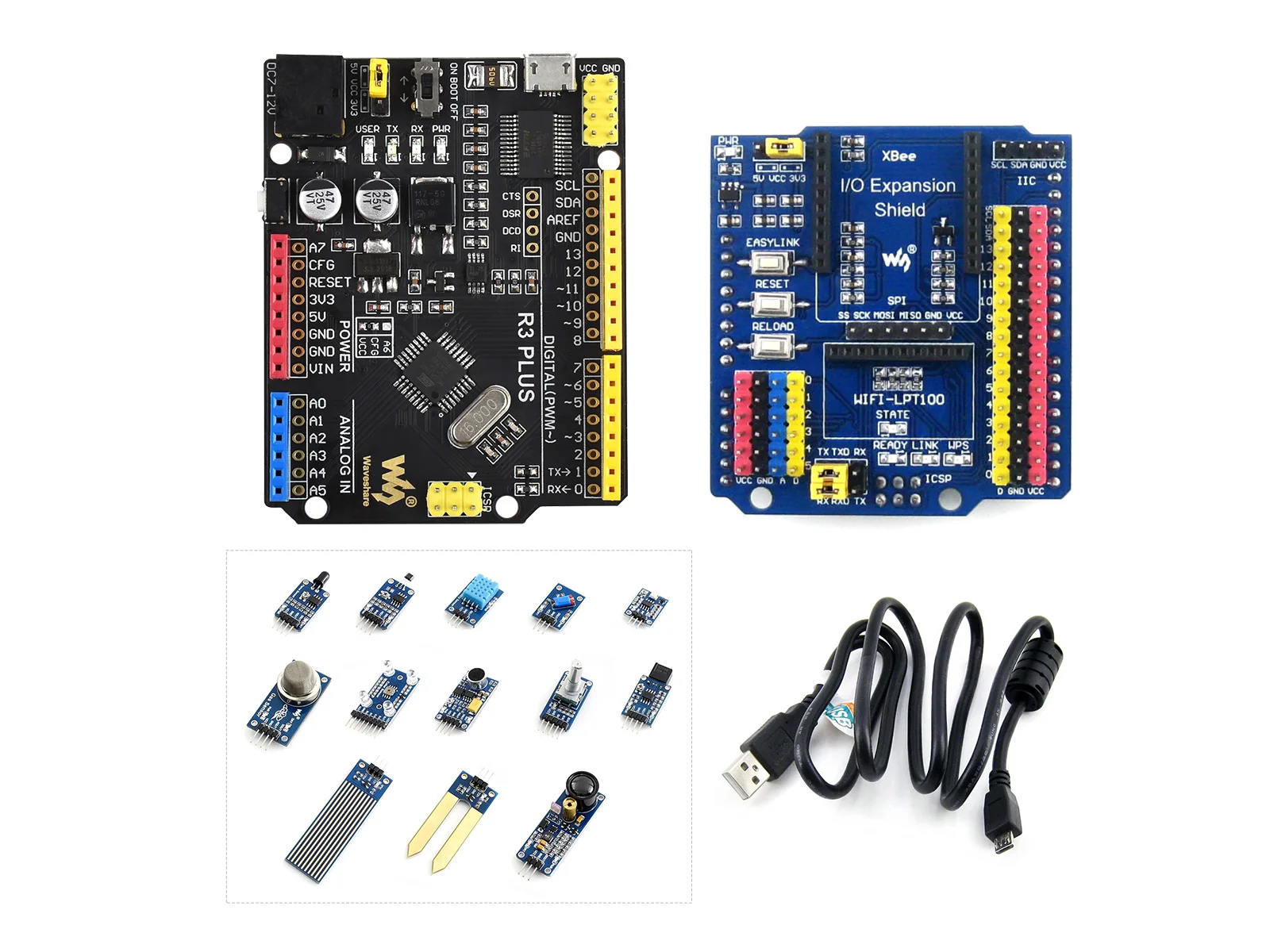 

Waveshare ATMEGA328P Microcontroller Development Board Arduino-Compatible