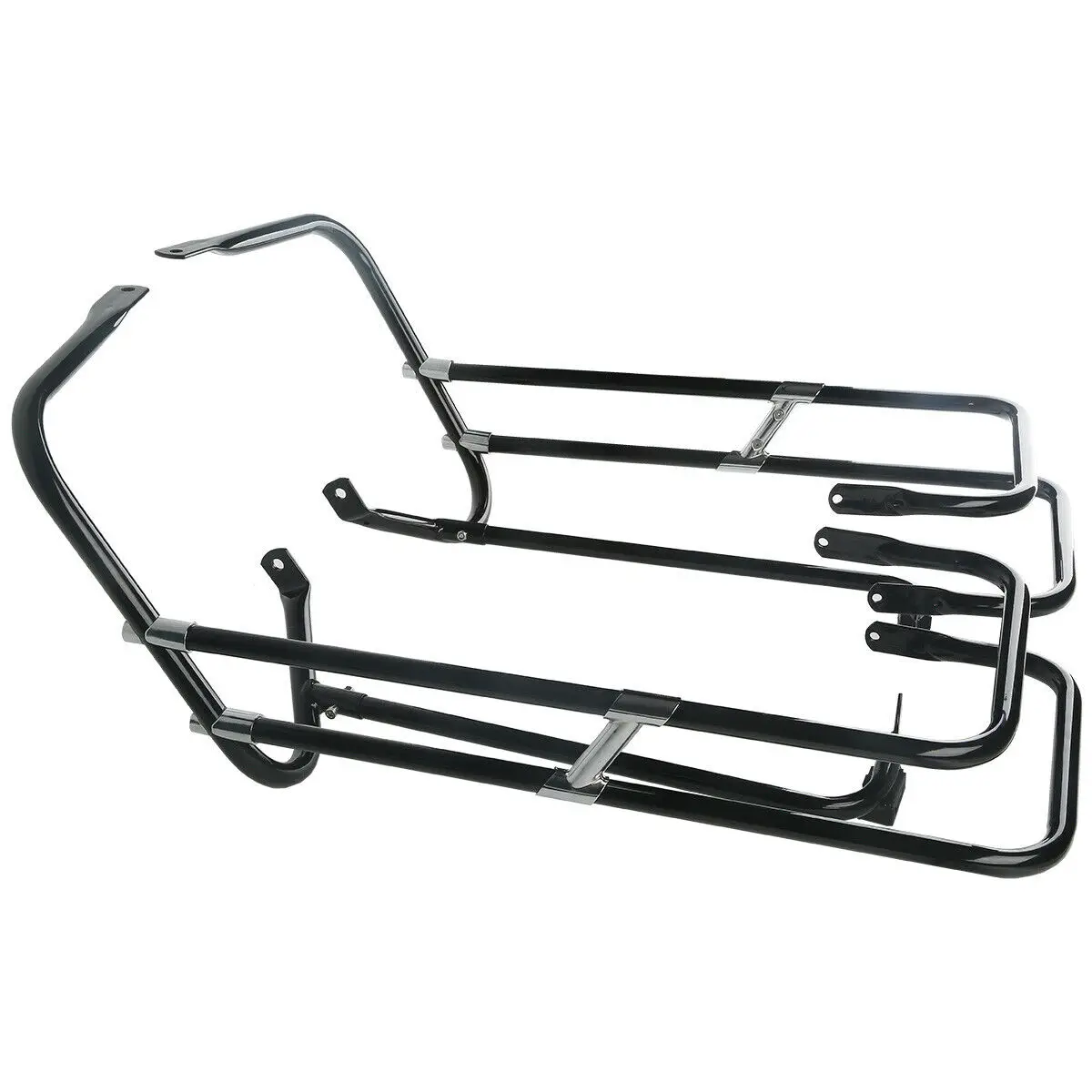 Мотоциклетный двойной рельс для Harley Touring Electra Glide CVO Road King Street 1997 2008|Накладки и