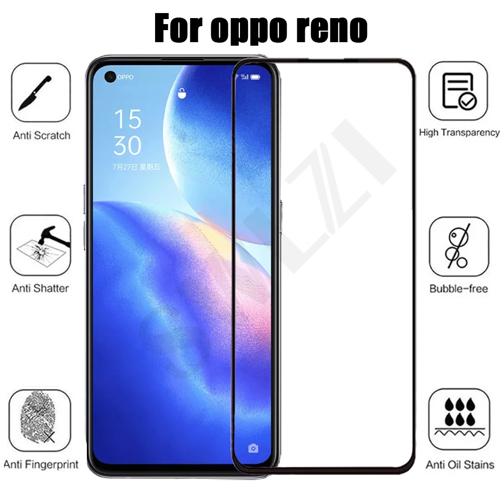 

for OPPO Reno 10X ZOOM 2 2F 2Z 3 4 SE lite 4Z 4F 5 4G pro plus 5G 5Z 5K 5F Tempered Glass reno Z A phone screen protector film