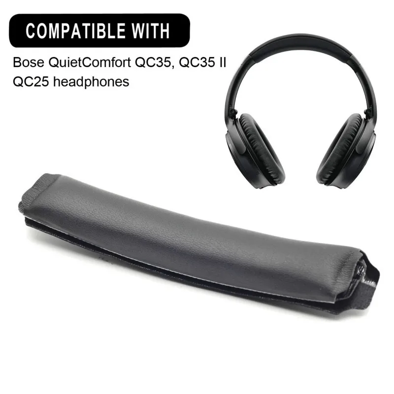 

Сменная губчатая пена для наушников Bose QC25 QC35, Высококачественная мягкая кожаная повязка на голову, подушка для Bose QC35