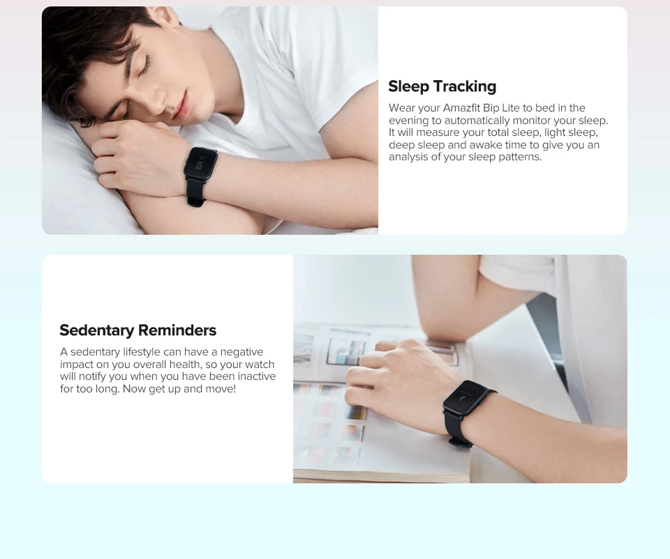 Умные часы huami xiaomi Amazfit Bip Lite, умные часы Huami Amazfit, Bluetooth 4,0, пульс, 45 дней, батарея