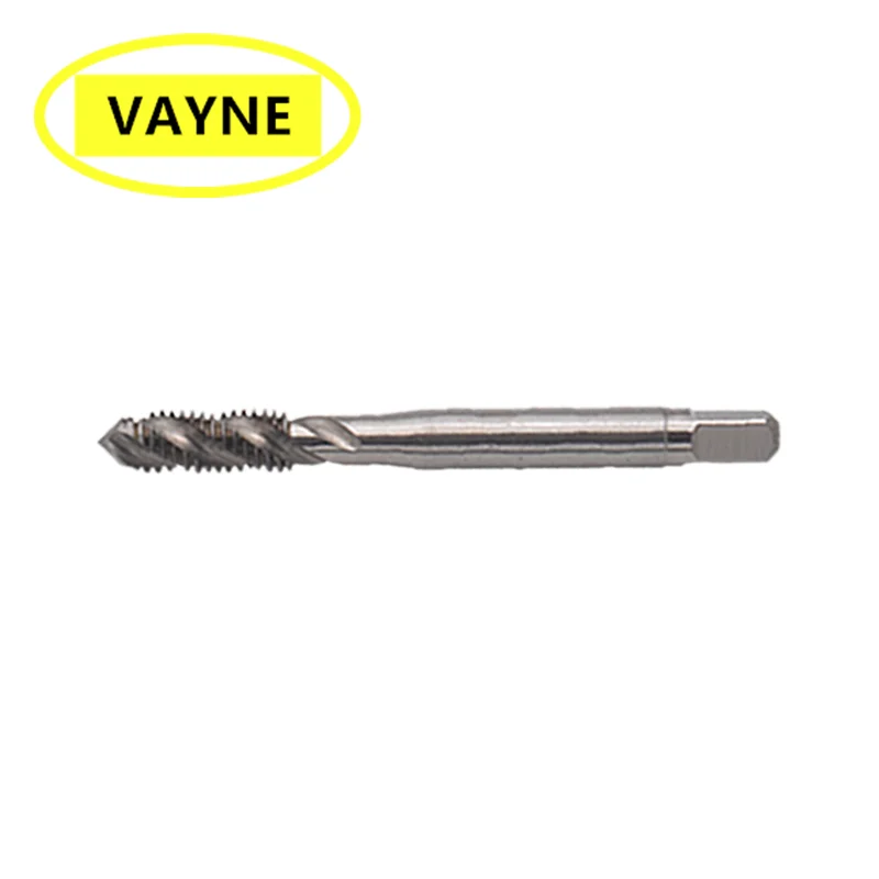 

VAYNE HSSE Metric General Spiral Fluted Taps M5*0.8 M5.5*0.9 and Fine Thread screw tapM5/5.5/*0.5 M5*0.35/0.75 M5.5*0.8/0.9