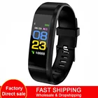 IT120 цветной экран Смарт-Браслет спортивный смарт-браслет монитор сердечного ритма фитнес-трекер Android IOS VS ID115 PLUS Y5