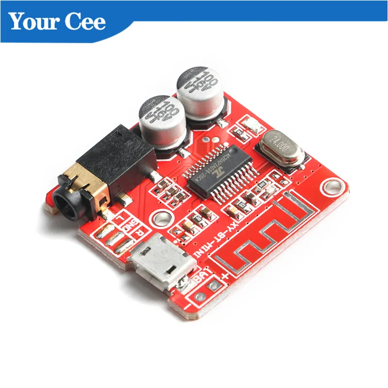 Беспроводной музыкальный модуль для стереоколонок BLE 4 1 MP3 3 7 5 В XY BT мини Модуль