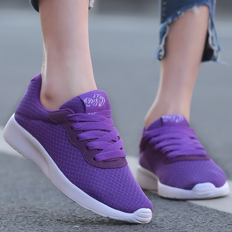 2019 брендовые дышащие летние обувь женские лоферы на шнуровке плоской подошве