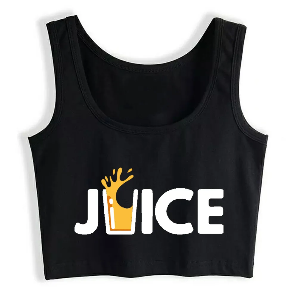 

Crop Top Women Juice Harajuku Tank Top Women Casual Women Clothes