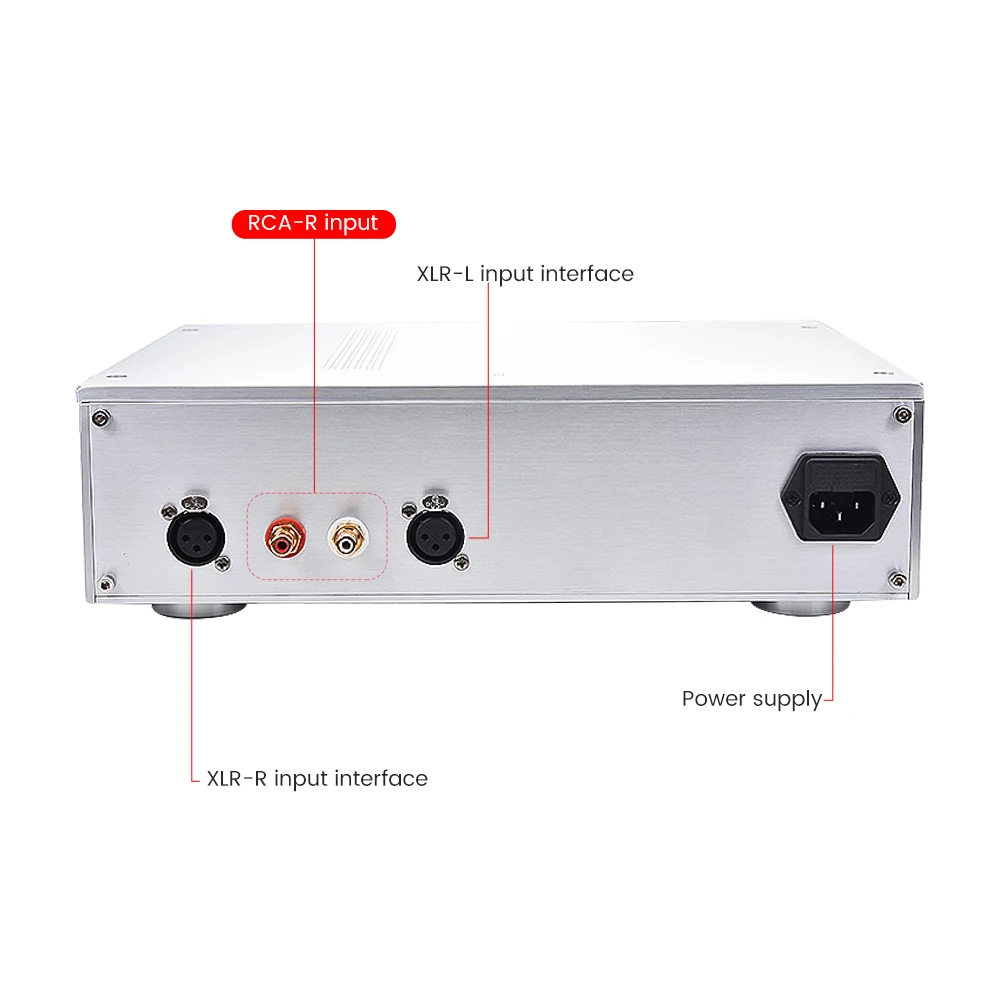 Усилитель для наушников BRZHIFI E300MK2 Hi Fi усилитель звука мощный аудиоусилитель с XLR