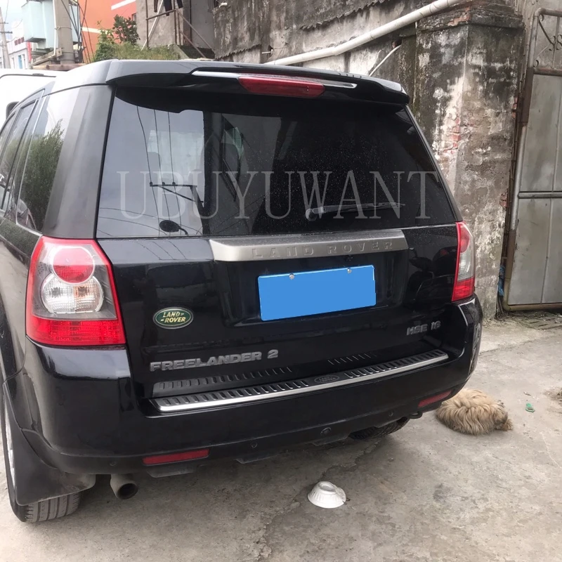 Для Land Rover freelander 2 2007 2008 2009 2010 2010 2012 2013 ABS Пластик внешний грунтовка Цвет задний спойлер хвост багажнике декоративное крыло автомобильный Стайлинг для freelander 2