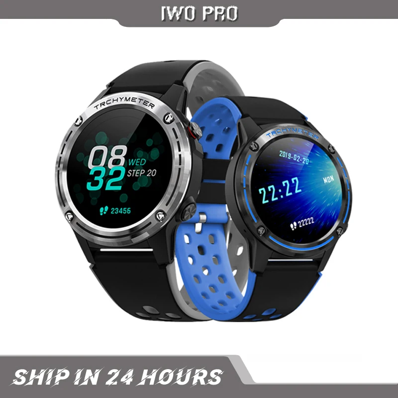 

IWO PRO M6 Smart watch men 1.3 inch 360mAh Bluetooth call compass Barometer Geomagnetic induction Gyro outdoor smartwatch