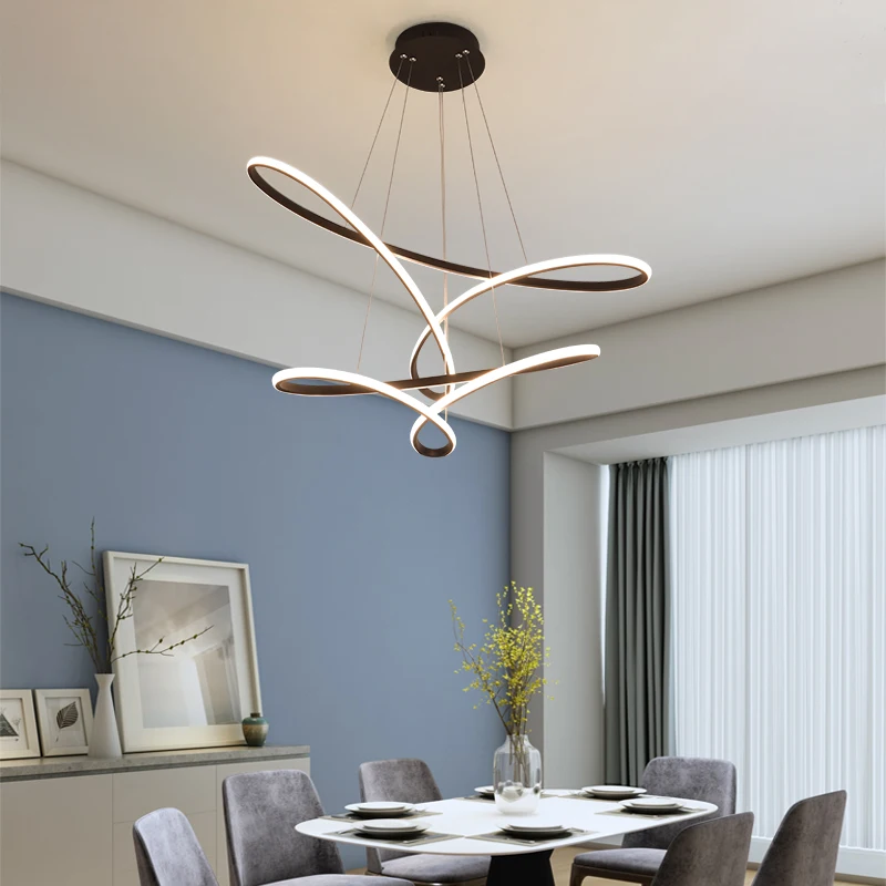 Современный светодиодный Люстра для гостиной столовой кухня светильников с