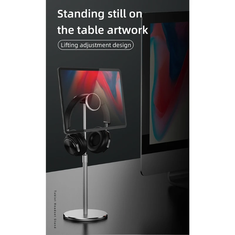 

Metal Liftable Magnetic Phone Stand Foldable Tablet Holder Multi-angle Adjustable Cellphone Bracket