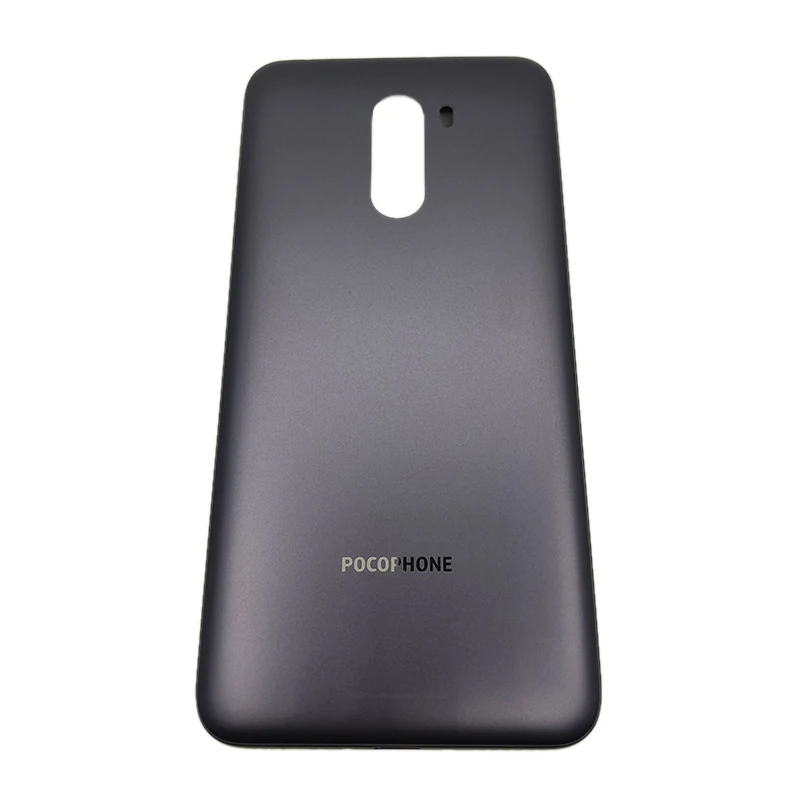 Pocophone F1 Xiaomi PocoPhone F1 задняя крышка батарейный чехол Корпус задняя дверца-крышка чехол Замена для Xiaomi Poco F1 PocoF1 с логотипом - Цвет: Pocophone F1
