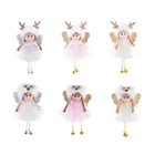 Рождественские украшения, милые куклы-ангелы, Рождественская елка, висячие украшения, рождественские украшения для дома, новогодние подарки для детей