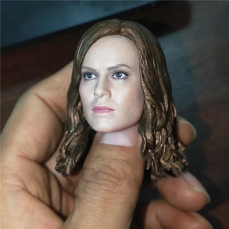 

1/6 Scale Female Soldier Head Sculpture Model Fits 12-inch Body Accessories