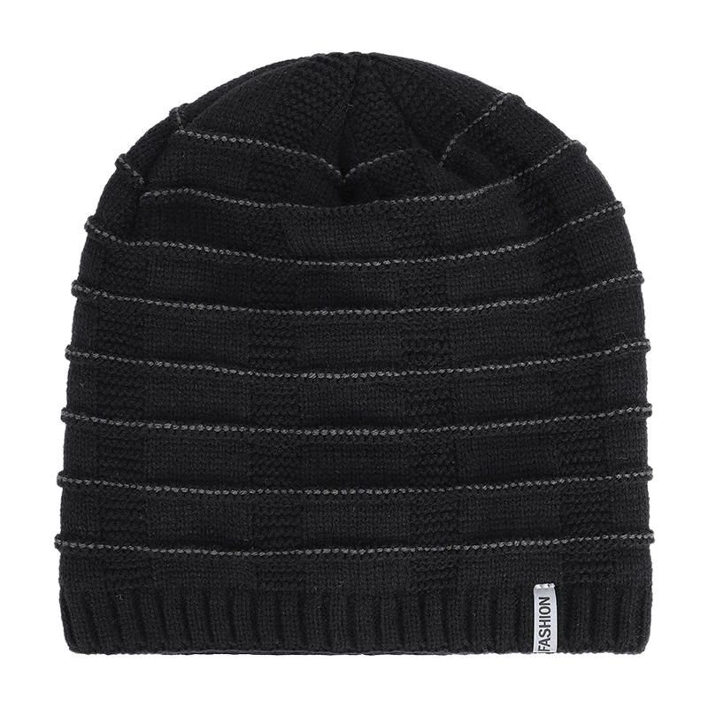 2019 модная мужская шапка с черепом зимняя бархатная Мужская и женская хлопковая