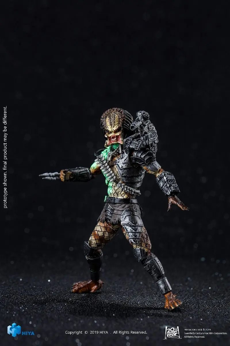 Hiya игрушки Хищник: повреждения битва джунглей 1:18 весы 4 дюйма Эктон рис | Игрушки и