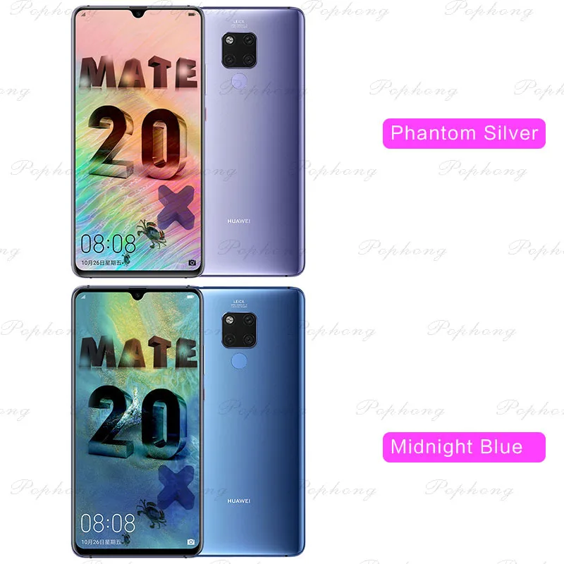 HUAWEI mate 20 X mate 20X смартфон 7,2 дюймов полный экран 2244x1080 Kirin 980 Восьмиядерный EMUI 9,0 5000 мАч 4* Камера быстрое зарядное устройство