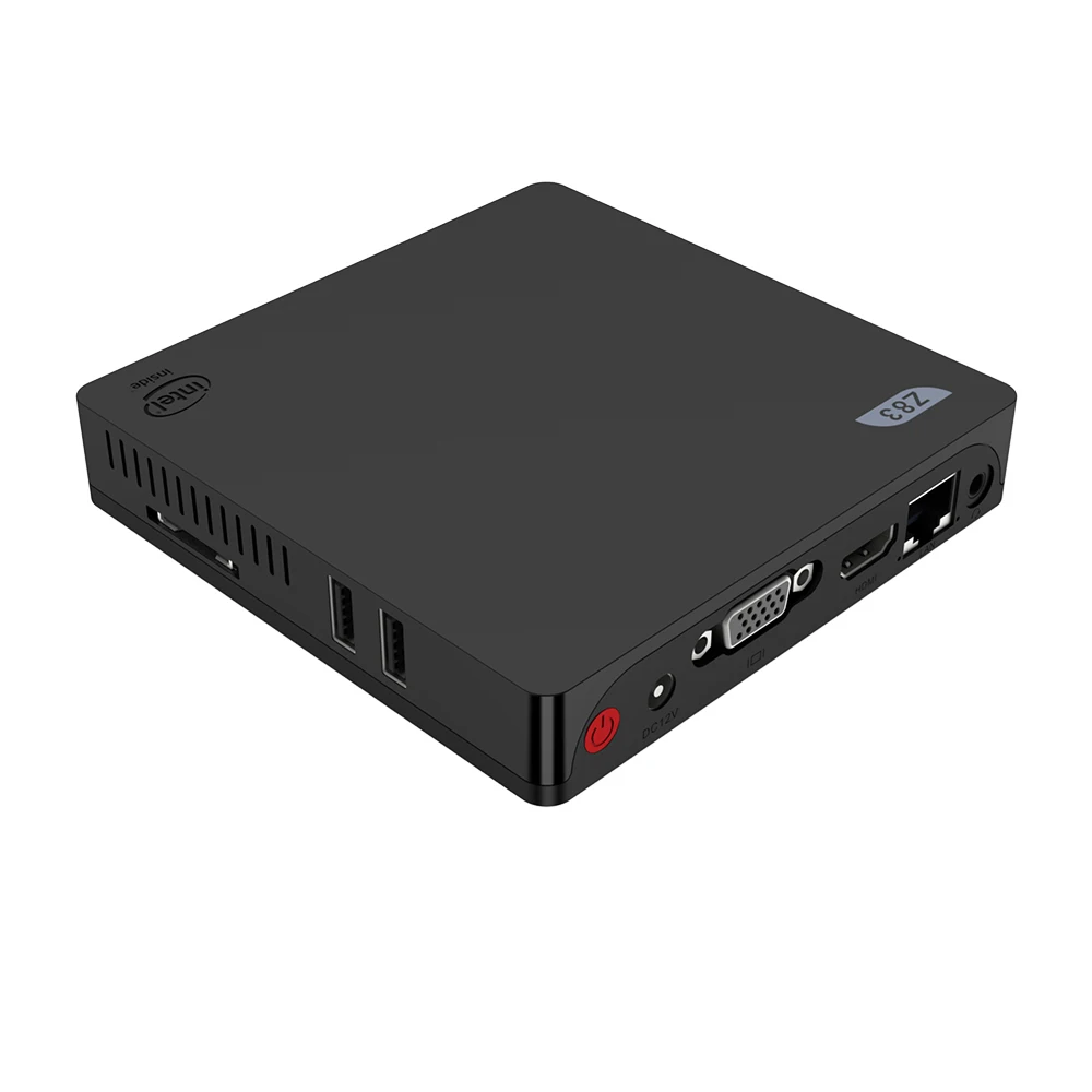 Z85 мини ПК Intel Atom Z8350 до 1 92 ГГц 4 Гб ОЗУ 64 eMMC windows 10 4K HDMI VGA 5 WiFi 1000 м LAN win10 Smart TV Box|Мини ПК|