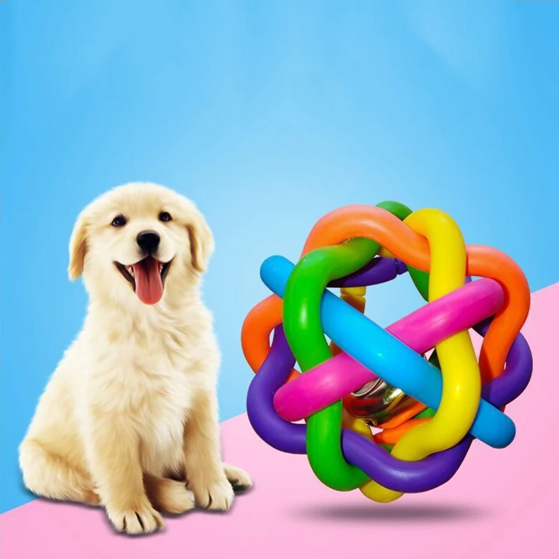 Красочный щенок собака брикет здоровые зубы жевательная тренировочная игрушка