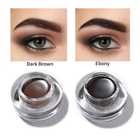 40pcs private label eyebrow pomade wholesale custom logo waterproof dark medium brown eye brow enhancers gel makeup bulk
