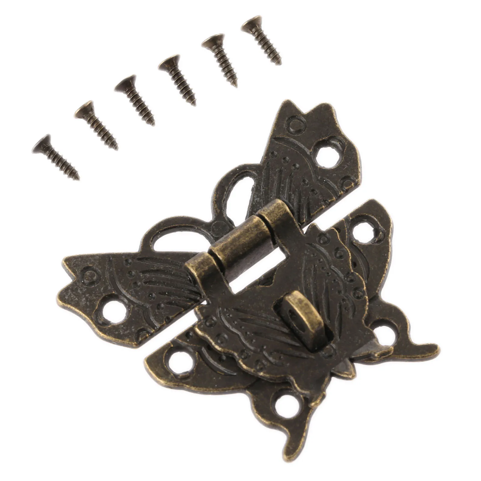 Старинная декоративная шкатулка бабочка 1 шт. винтажная фурнитура для