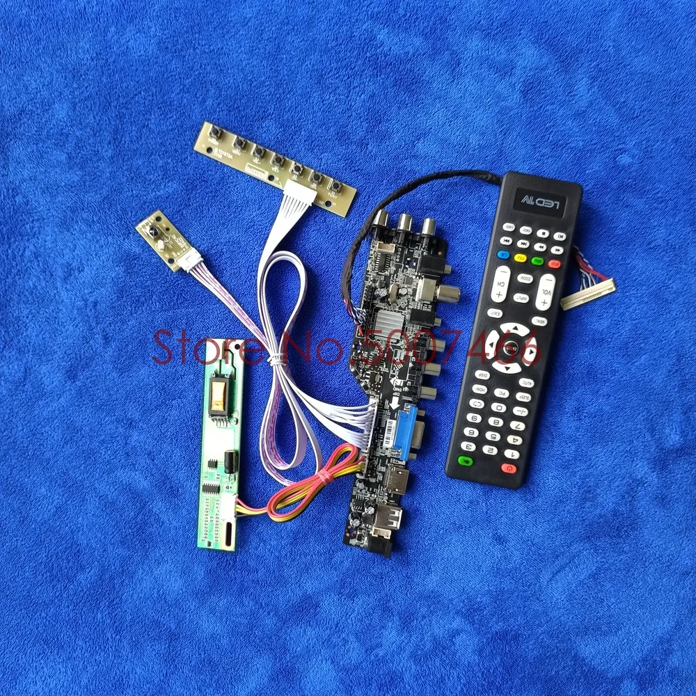 

1CCFL LCD Drive Board Kit Matrix Digital DVB For LP154W01 (A1)/LP154W01 (A3)/LP154W01 (A5) USB VGA AV 1280*800 30 Pin LVDS