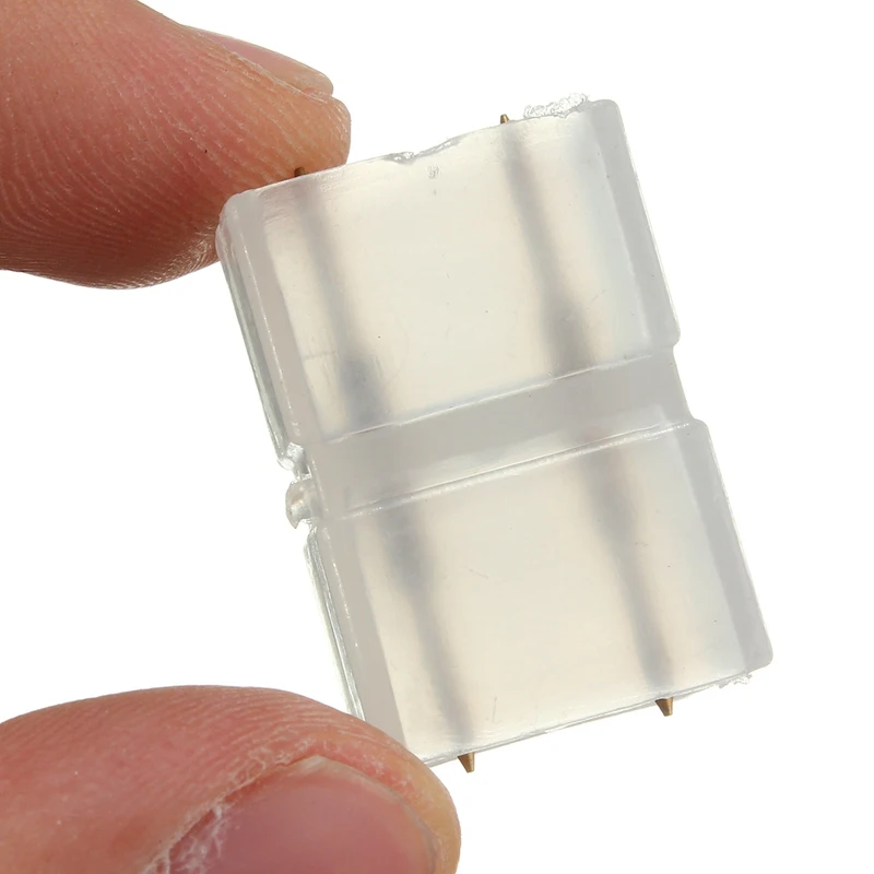 1 шт 8 мм/10 мм 2 Pin бесшовных разъем подключения пайки для 5050/3014/2835/5730 светодиодный