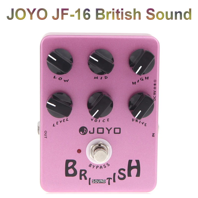 JOYO D-SEED Dual Channel Digital Delay Guitar Effect Pedal American/British Sound Amp Simulator Parts |