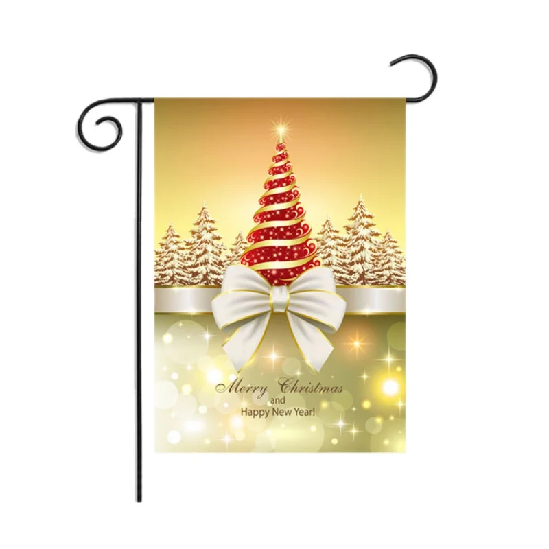 Рождественская серия Садовый флаг наружная декоративная подвесная зимняя